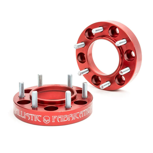 Wheel Spacers 6 on 5.5" x 1.375" Per Side Spacing - Toyota and Chevy options